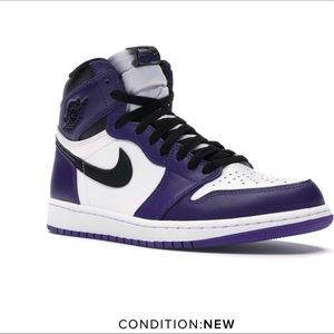 Jordan 1 Retro High Court Purple